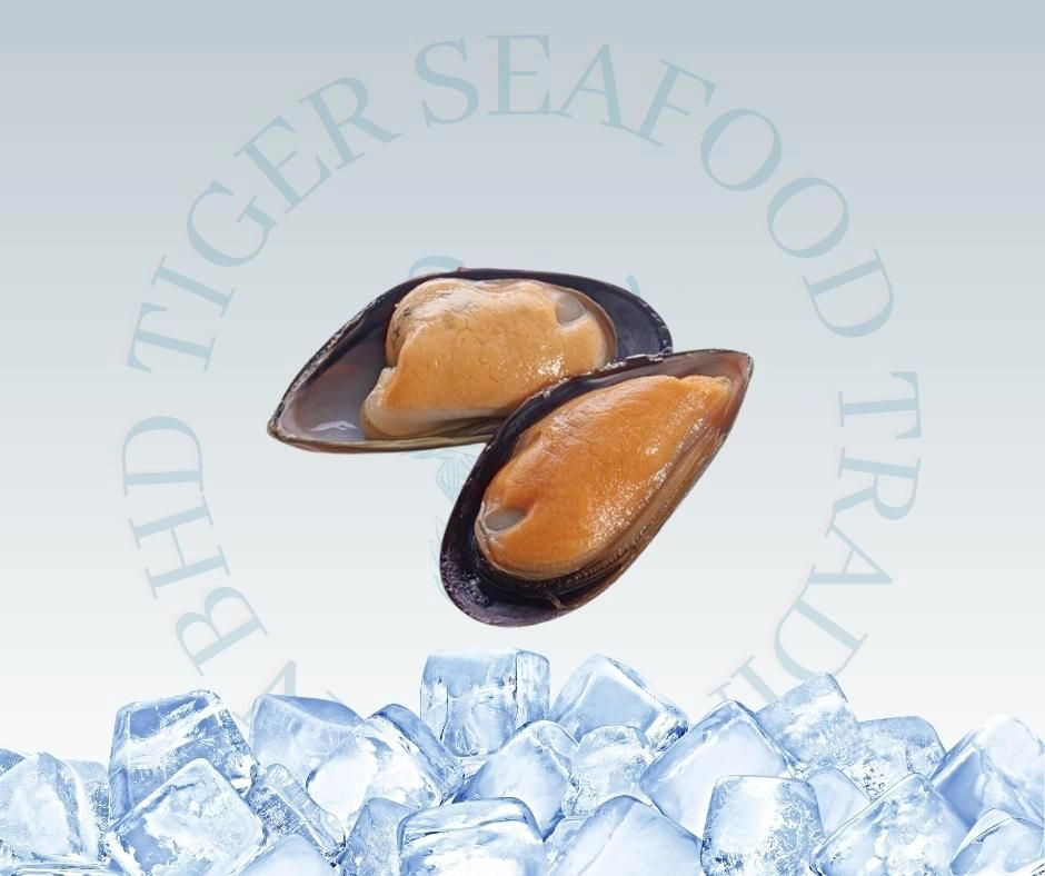 Half Shell Black Mussel 907G